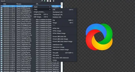 ShareX application screenshot